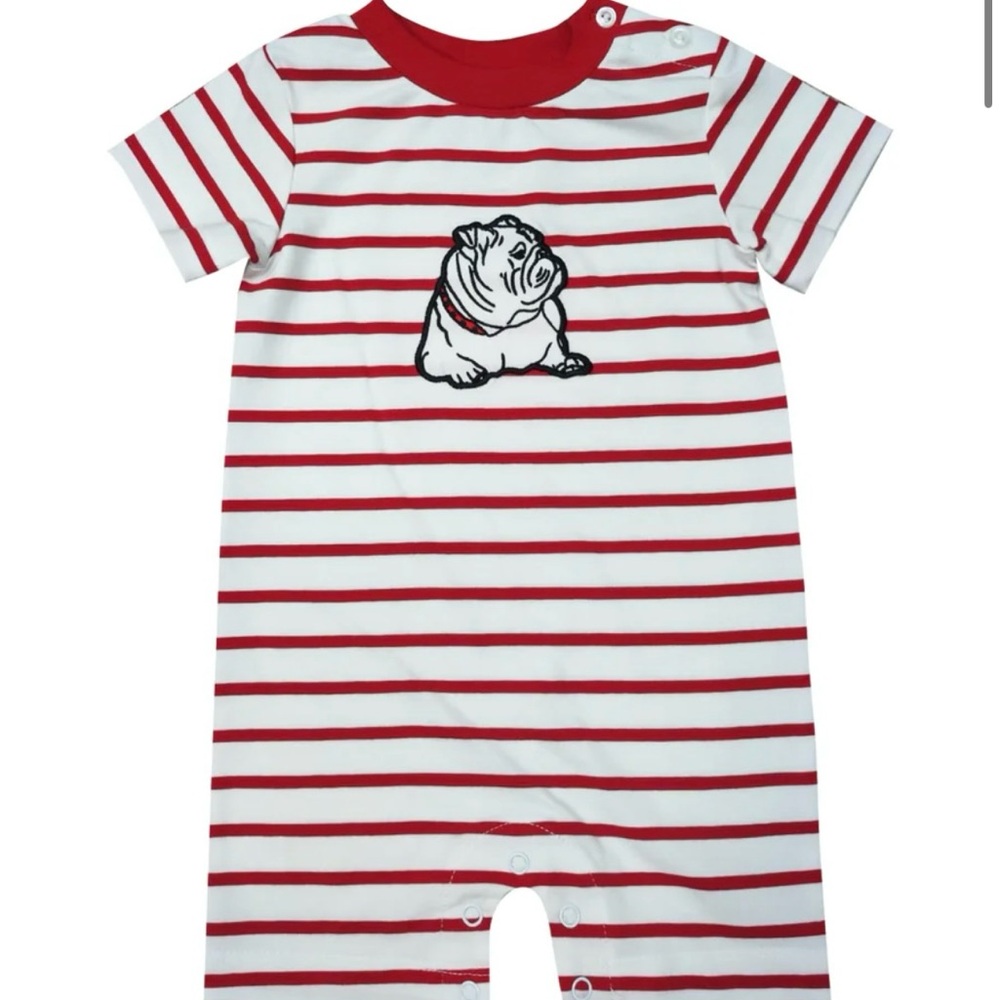 Bulldog Boy Romper - Sz 24 months